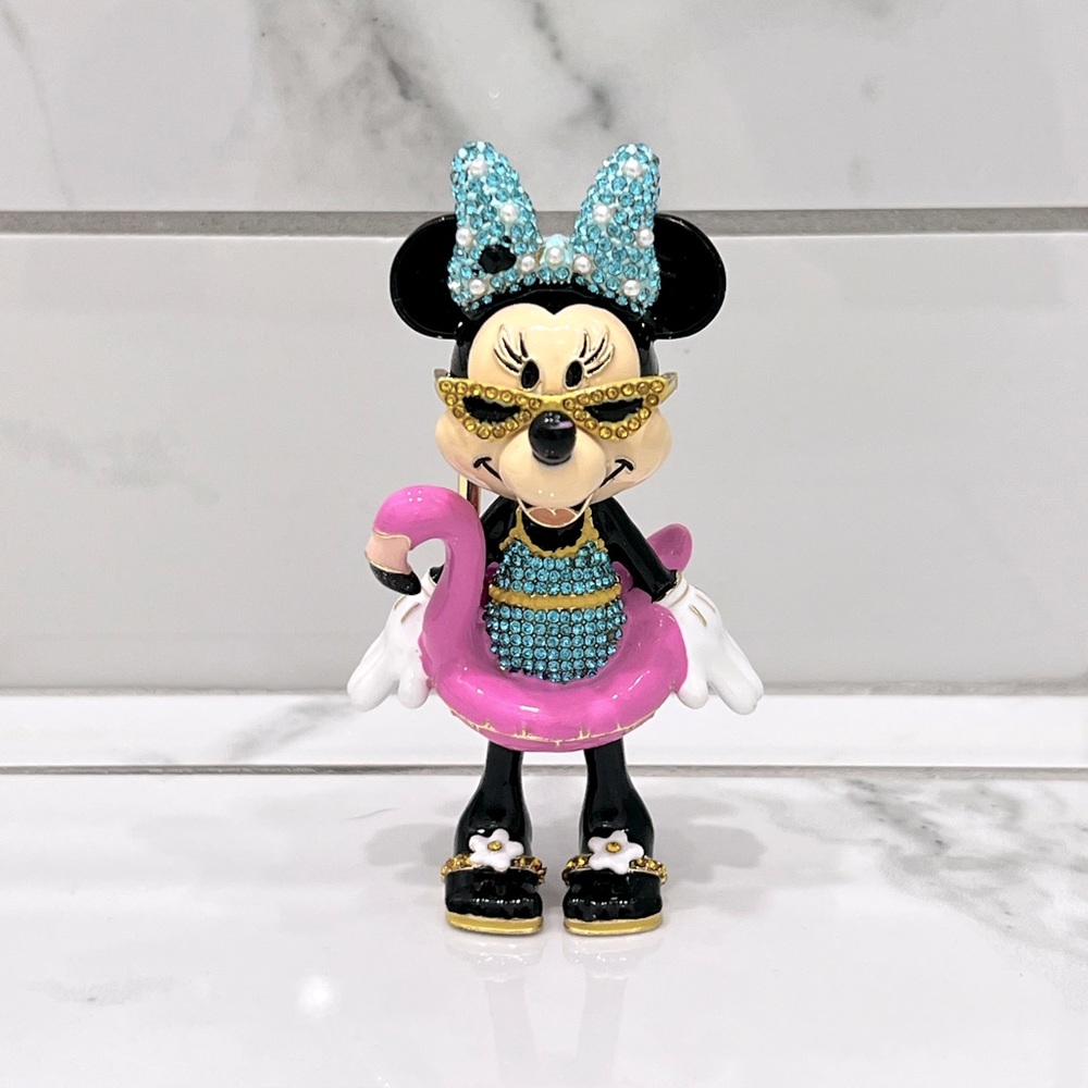 BaubleBar Minnie Mouse Pool Party Bag Charm